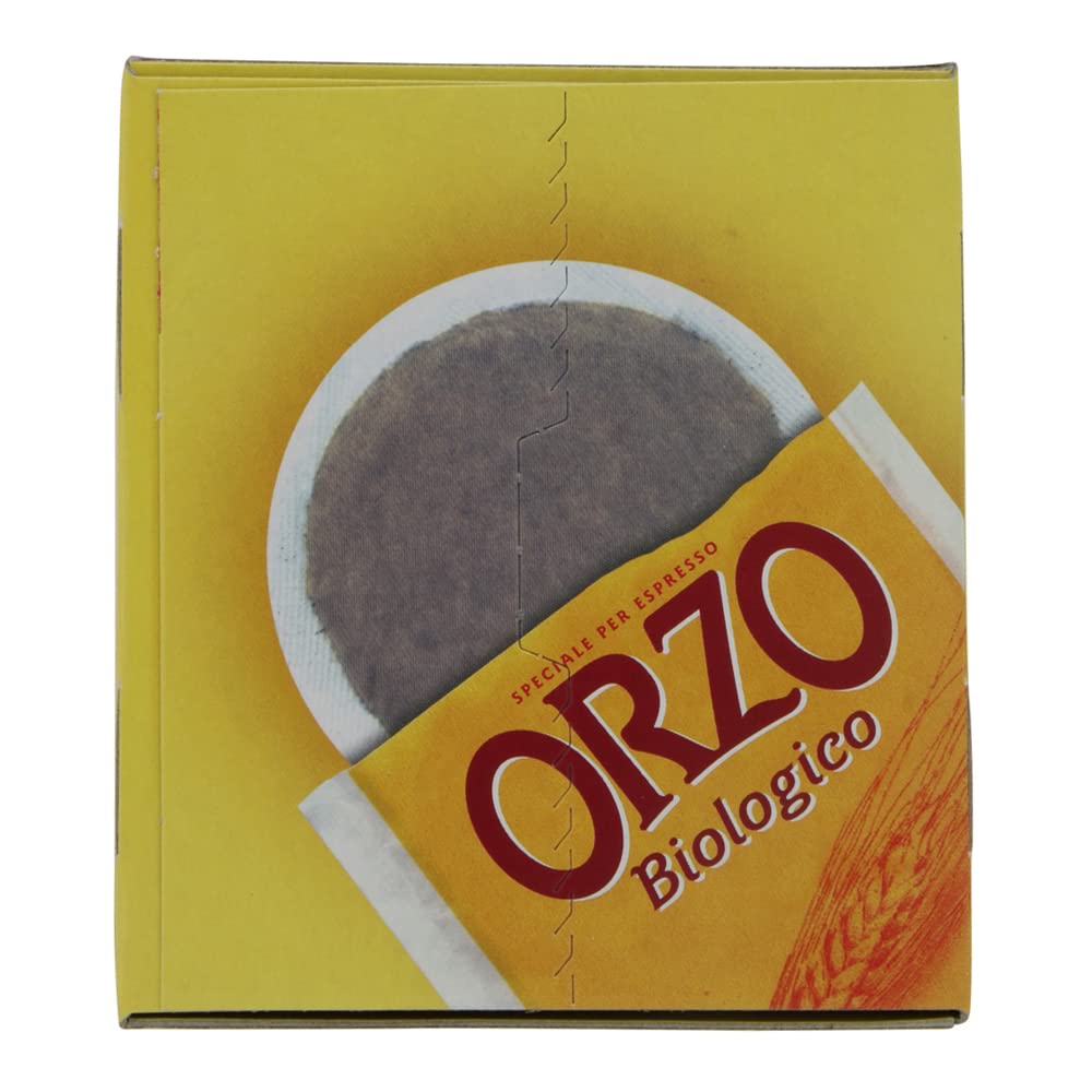 6 x Crastan Orzo Biologico en Cialde Cebada Bio-Cebada en Almohadillas de cebada tostada y molida, ideal para moca, infusión y espresso 96 g. Cada paquete contiene 16 almohadillas