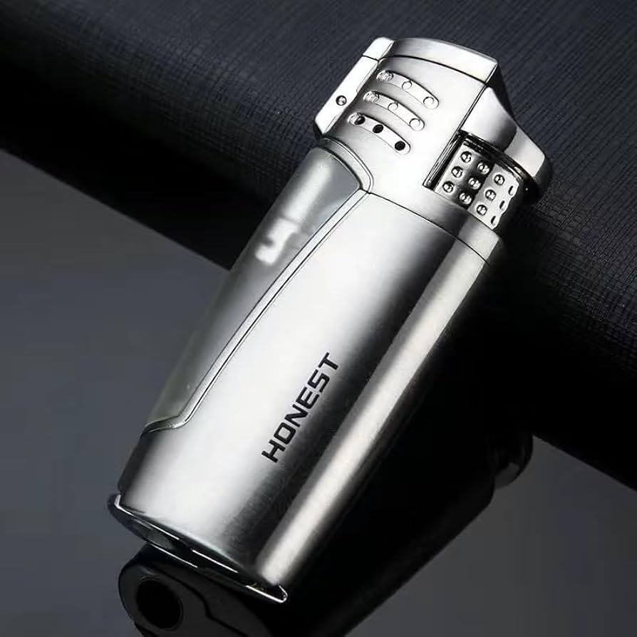 Amazon.co.jp: おしゃれ 透明ガスタンク ガスライター メタルライター