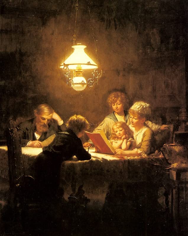Reproducción de lienzo de Knut Ekvall: ideal para decorar salones elegantes de 60x90cm