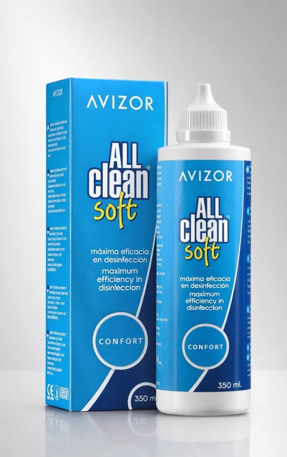 Avizor All-Clean Soft Contact Lens Solution 4 350Ml + 1 Contact Lens Case