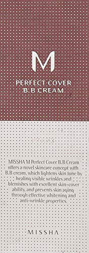 Image of Missha M Perfect Cover BB Cream SPF42 PA+++ - (50ml, No 31 - Golden Beige) | Matte Finish | All Skin Types I Radiant Glow