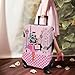hswosnas Luggage Cover Approved Travel Suitcase Protector Pink Plaid Fashion Girly Luggage Covers Elastic Washable Anti-scratch Suitcase Covers for 29-32 Inch Luggage(XL)