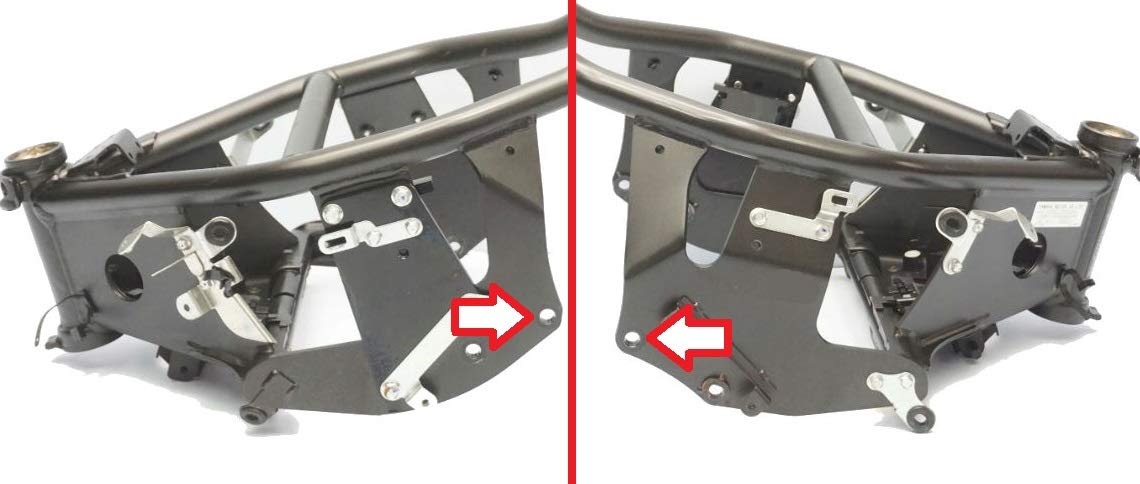XJ6 XJ6 Diversion 2009-2016 - Crash Pads PROTECTEURS CURSEURS BOBBINS Sliders TAMPONS