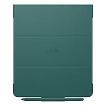 Custodia per Amazon Kindle Scribe, con apertura a libro e aggancio magnetico, in pelle, elegante custodia protettiva | Materiali di origine vegetale