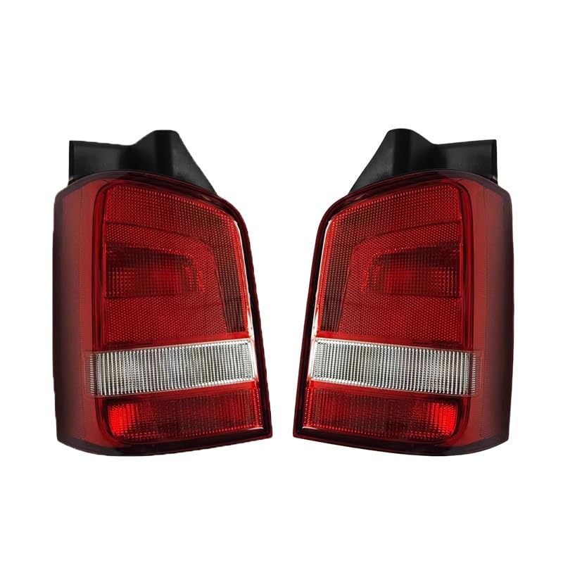GRACEGALAXY Kit 2 Fanalini Posteriori (Sinistro E Destro) Per VW Transporter T5/T6 2003-2015 - Luci Freno Con Numeri Di Riferimento 7H0945097B/7E0945097E - 4