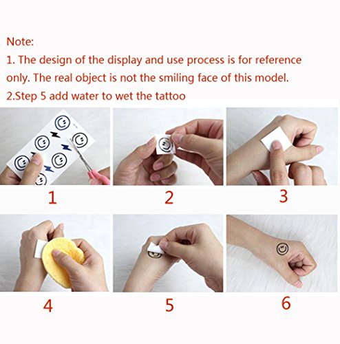 Huairen Temporary Tattoo Stickers Bright Colorful Peacock Wing Butterfly Fairy Lifelike Simulation Body Art Fake Tattoo Sticker Arm Chest Waist Neck Women Girls Sexy Trendy Tattoo Stickers #TOP2