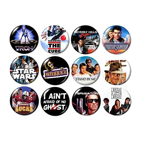 80's Movies Buttons (set #3) Cover