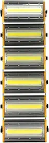 Refletor Ultra Led 600w Branco-frio Ip68 P/Campo De Futebol