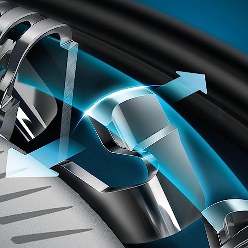 Foto von Philips Series 5000 Elektrischer Nass- und Trockenrasierer S5466/18, Leistungsstarke & sanfte Rasur, SteelPrecision-Schersystem, flexible 360° Scherköpfe, 60 Min. Laufzeit