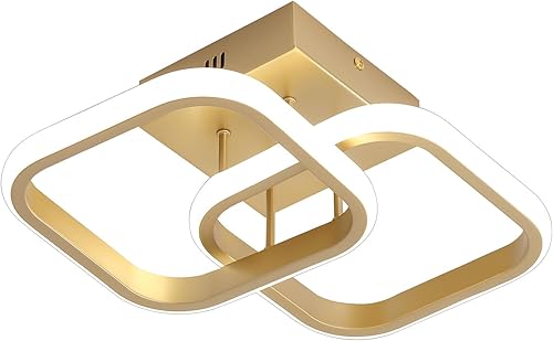 Miniatura 2 de AMZASA Luz de techo LED moderna para pasillo, lámpara de techo para balcón, pasillo, armario, dormitorio, baño, cocina, 4000 K, luz neutra