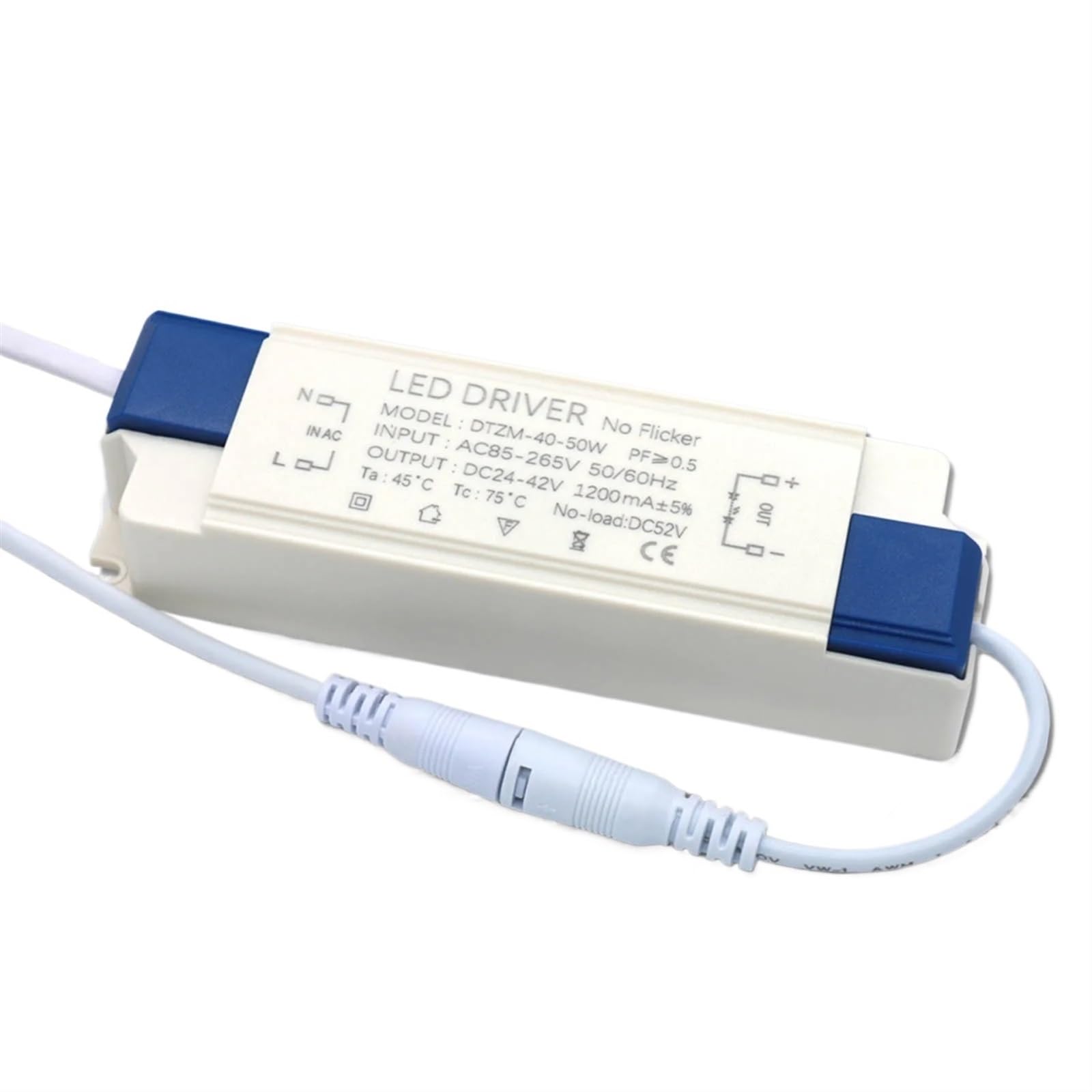 FCARUMIQP LED Driver 40-50W 1200mA AC 110V 220V to 24V 36V 42V Lighting Panel Light Ceilling Lamp Power Supply Adapter