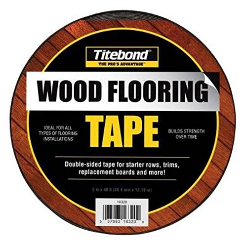 Titebond 16320 2" Wide Double Sided Wood Flooring Tape Roll, 40'