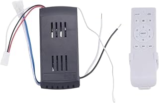 DC 24V Motor Driver,Wide-Voltage DC Ceiling Fan Remote Control Kit, Black and White,Not Providing 12 Volts Voltage - only Register 3.5
