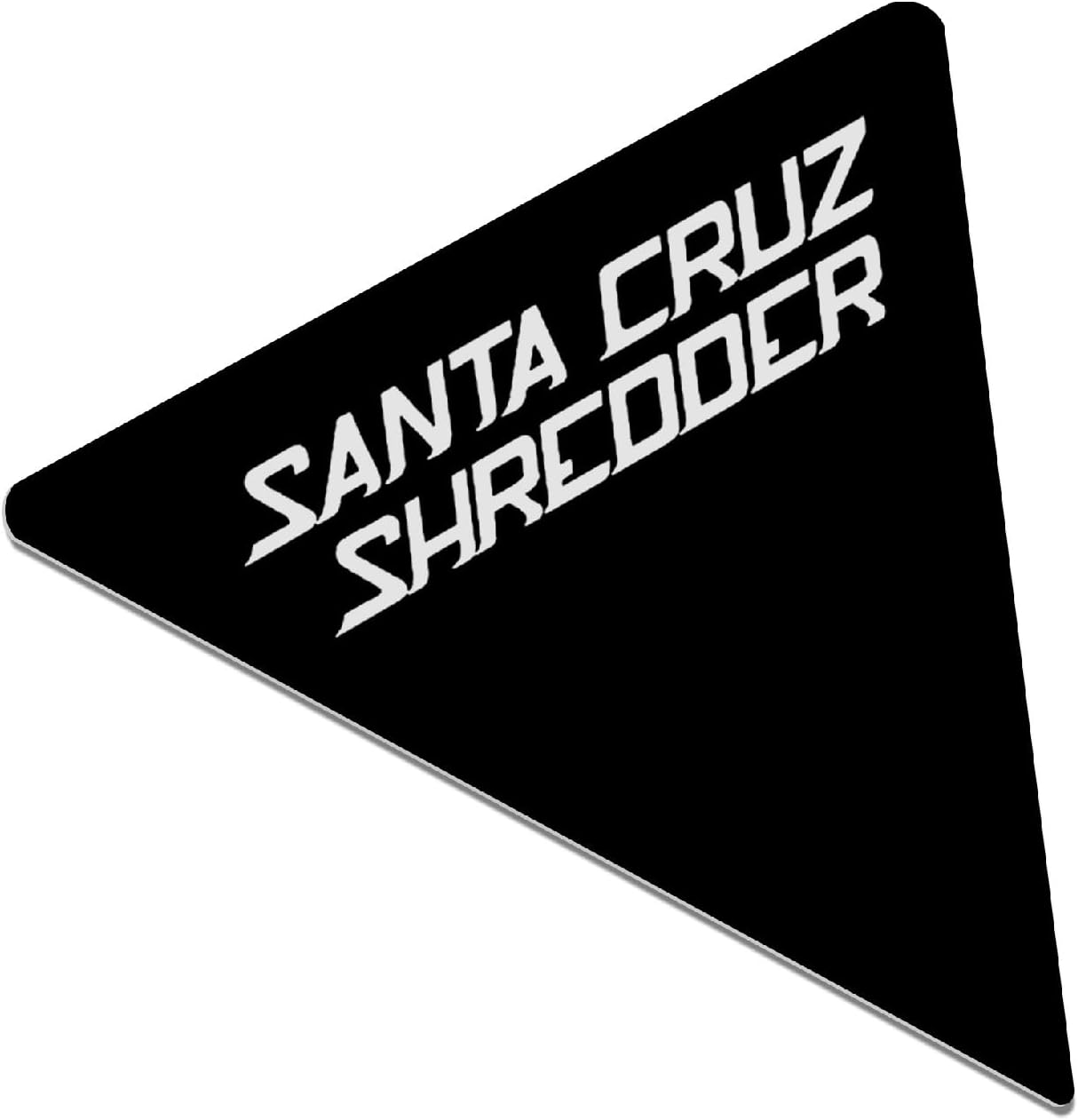 Santa Cruz Shredder Triangle Pick Tool, 1-Piece Scrapper for Hard to Reach Places (Black)