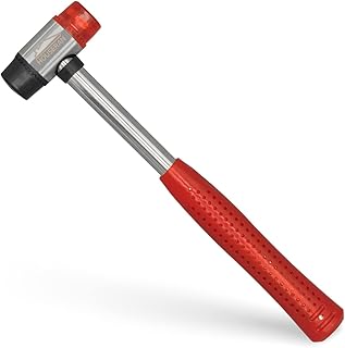 HOUSERAN Rubber Mallet, Small Rubber Mallet, Small Hammer, Nylon Hammer, Rubber Mallet Hammer for Vinyl Flooring, Tile, Crafts, Jewelry Making