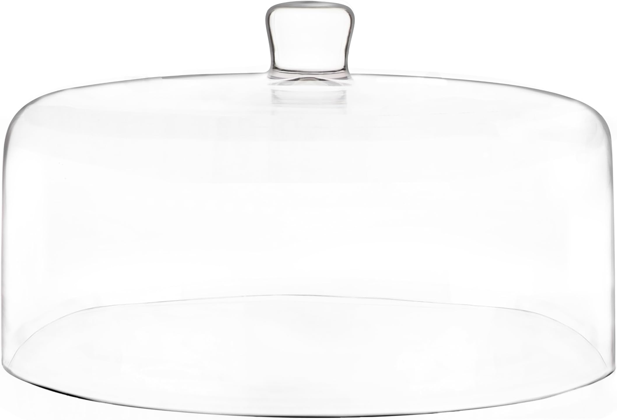 Galashield Glass Cake Dome, Cake Cover Lid for Freshness and Display | 11" Diameter
