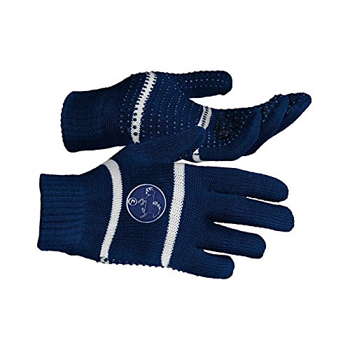 Gants Horze Magic enfant bleu : finies les rênes qui glissent des mains de votre enfant