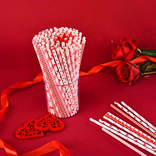Pitillos de papel para San Valentín 200 piezas miniatura 6