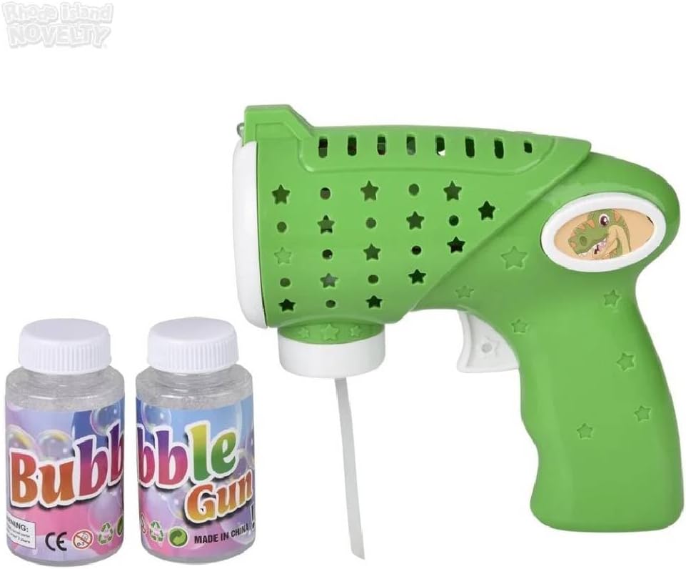 7 Inch Neon 20 Hole Bubble Phaser – Includes Batteries and Soap - 1 Count