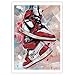 Produktbild Air Jordan 1 High Chicago (50 x 70 cm), ungerahmt