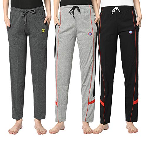 Image of Mack Jonney Women's Cotton | Lower |Casual Style Pajama |Lounge Pant for Women (Pack of 3)-Vj-Mtp-Group18