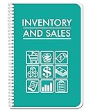 BookFactory Inventory and Sales Log Book/Small Business Order Notebook/Inventory & Sales Ledger Book/Logbook/Notebook/Organizer - 120 Pages, 6'' x 9'' (BX) (Made in USA)