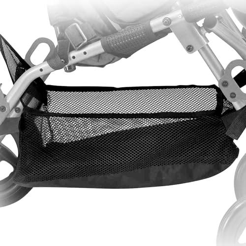 Circle Specialty Underseat Basket for Strive Adaptive Stroller – Universal Stroller Storage Organizer, Fits All Four Strive Special Needs Stroller Sizes, Durable & Practical Accessory for Stroller
