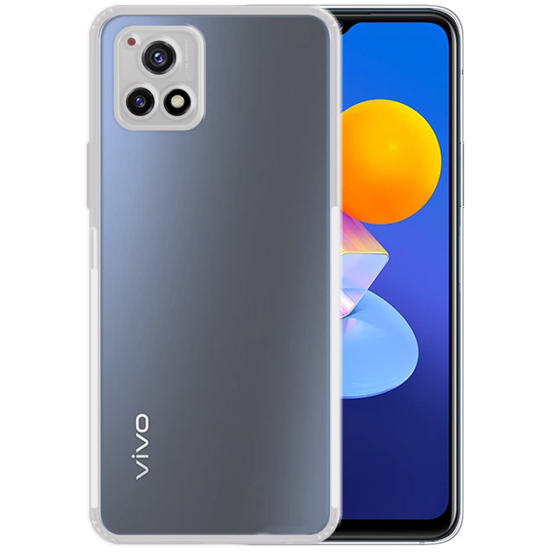 Casotec Slim Soft Silicon *Anti Dust Plug* Shockproof Transparent TPU Back Case Cover for Vivo Y72 5G - Clear (B09NH4TN73) Amazon Price History, Amazon Price Tracker