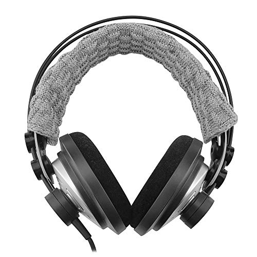 Geekria Large Knit Fabric Headband Pad Compatible con Logitech, Turtle Beach, Panasonic, AKG, Sennheiser, Sony Headphones, Instalación DIY Fácil (Gris) miniatura 4