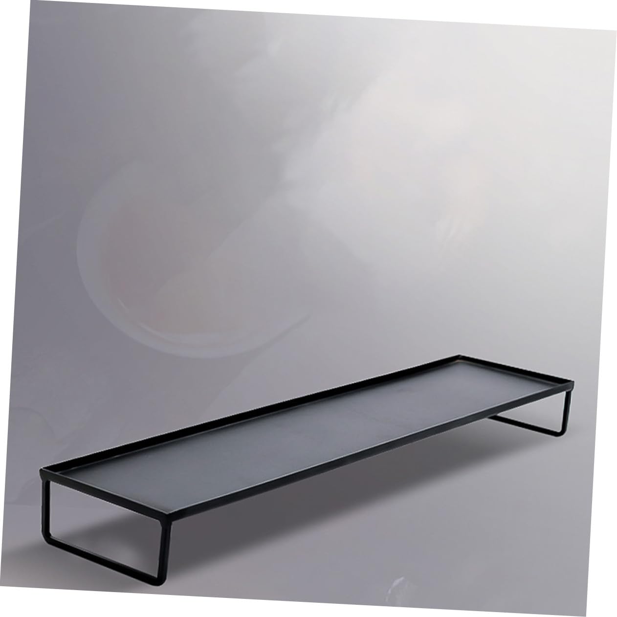 Multifunktionales Eisen Regal Teeset Aufbewahrung Blumenübertopf Ablage Robustes Handwerksregal für Tee Pflanzen Zubehör