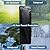 Glass Tube Heater Cover for Pyramid Torch, Triangle Heater, Outdoor Waterproof Square Stand Up Patio Heater Protector, Heavy Duty 210D