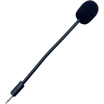 Microphone Replacement Compatible with JBL Quantum 100 Q100 Gaming Headsets Noise Cancelling Mic for PS5 Nintendo Switch PC Mac Gaming Headsets 2.5 mm Jack
