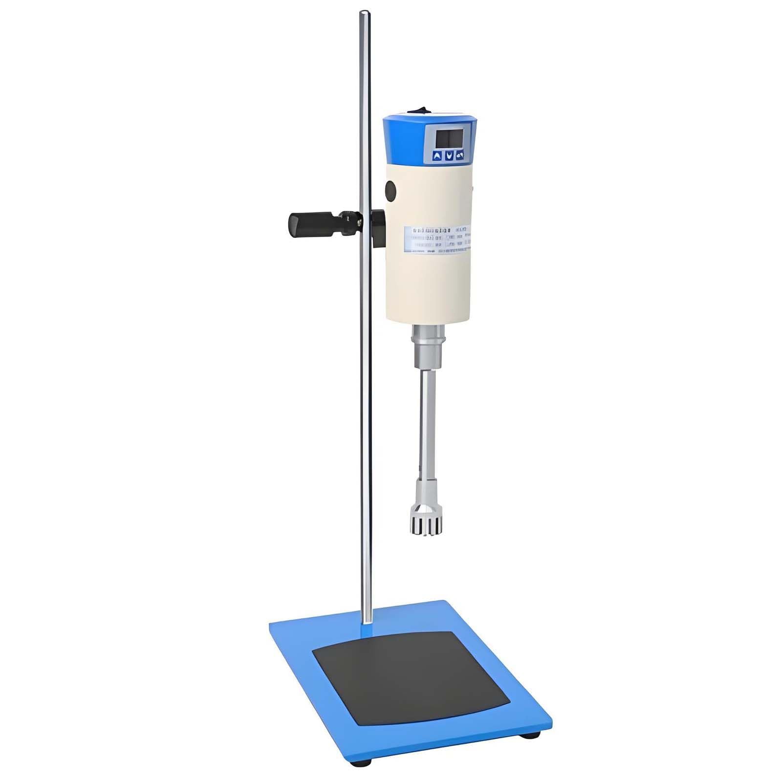 GUTYGIO Electeical Homogenizer Dispersing Emulsifier, Laboratory High Speed Dispersing Homogenizer Emulsifier, Digital Display Emulsifier Lab High-Shear Mixer for Water Treatment FJ300-DSH