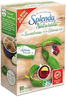 No Calorie Sweetener Naturals Packets, Made with Stevia Extract 5.6oz (Pack of 6)