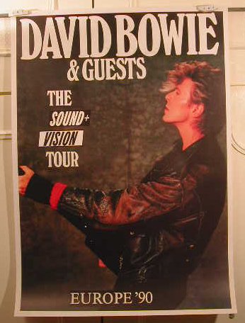 Affiche David Bowie 61x86 cm impression haute définition
