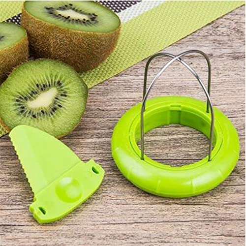 Mandolín cortador y pelador de kiwi de acero inoxidable miniatura 5