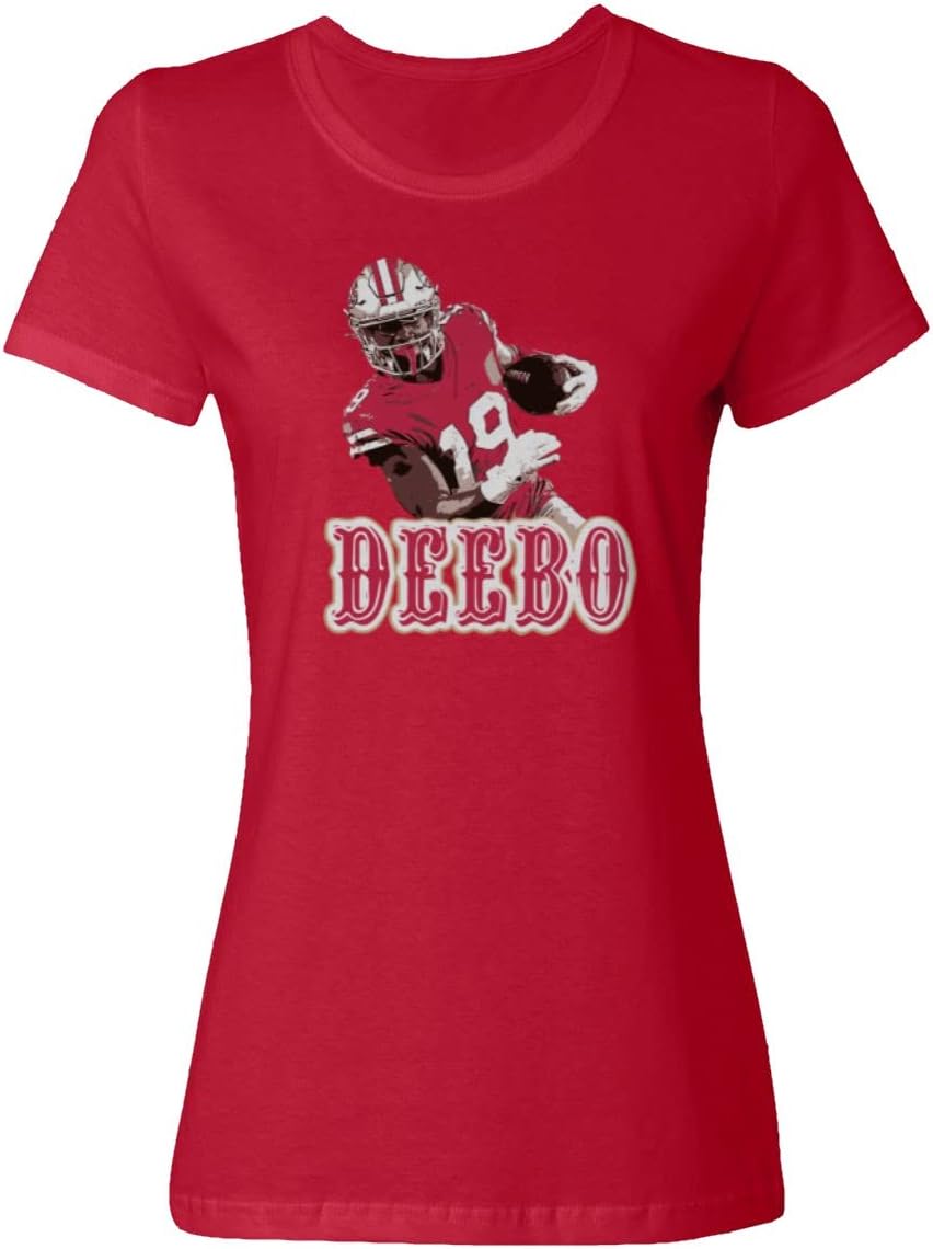 Deebo San Francisco Football Star Player Ladies' Crewneck T-Shirt