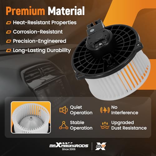 Image of maXpeedingrods HVAC Heater Blower Motor w /Fan 700296 Fit for Mazda 3 2014-2018, Mazda CX-5 2013-2016 2.0L 2.5L # PM4106 KD45-61-B10 DD2F61B10 GHP961B10 LFh25EP GS1D61B10