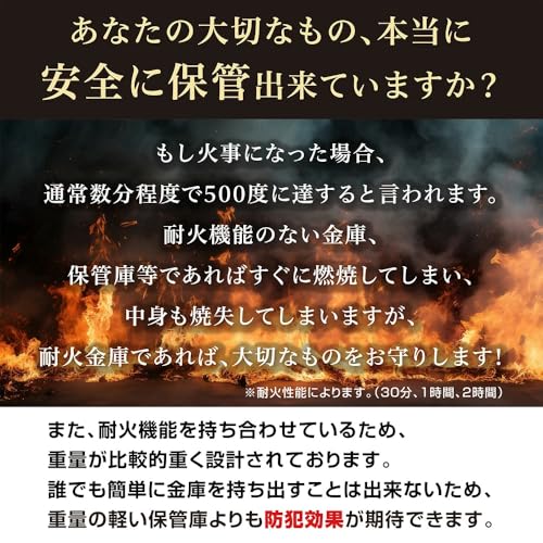 ダイヤセーフ 家庭用耐火金庫 NE34-4 (テンキータイプ MEK34-4 ブラックモデル) の商品画像 1