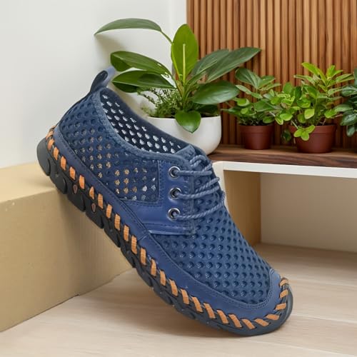 Large-Size Men's Business Casual Lightweight mesh Breathable Soft-Soled Shoes2