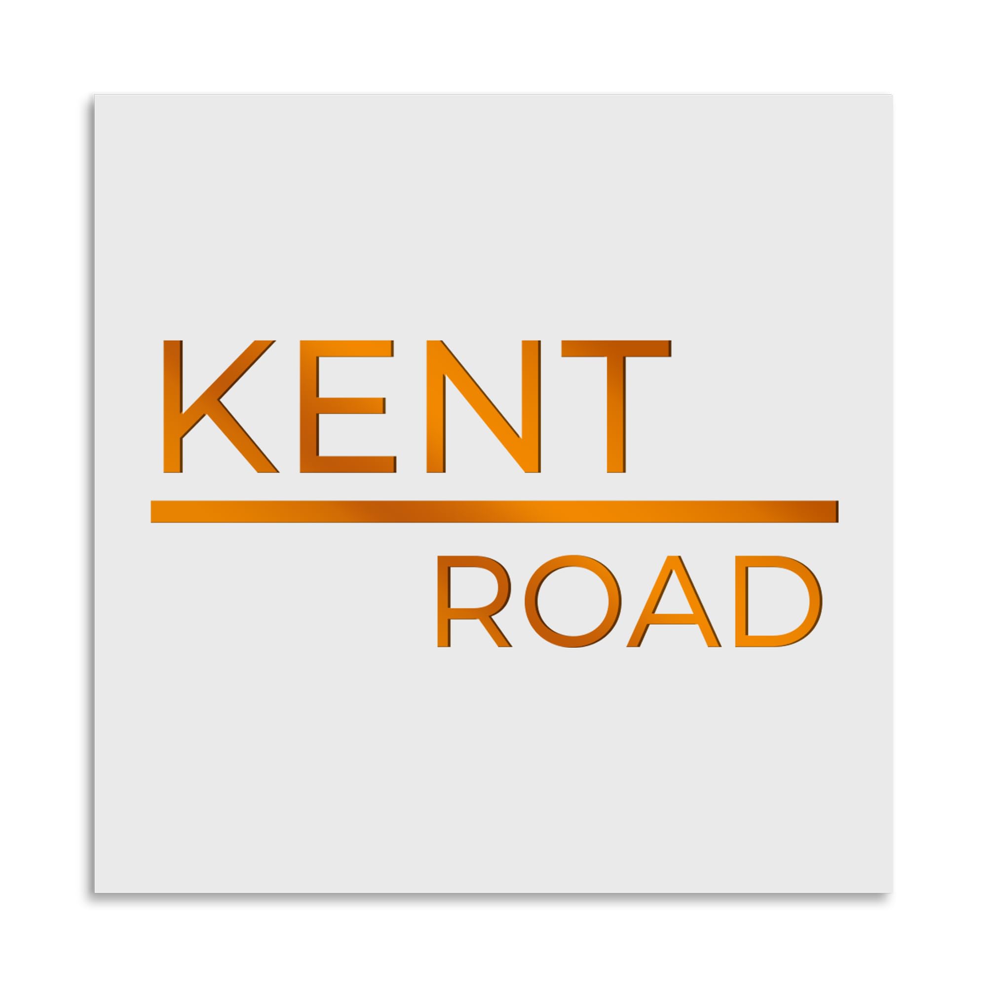 Personalised 3D House Sign – Custom Laser Cut Door Number and Street Name Plaque, Contemporary Modern Address Number Plate for Front Door, Garden, Home or Office Exterior