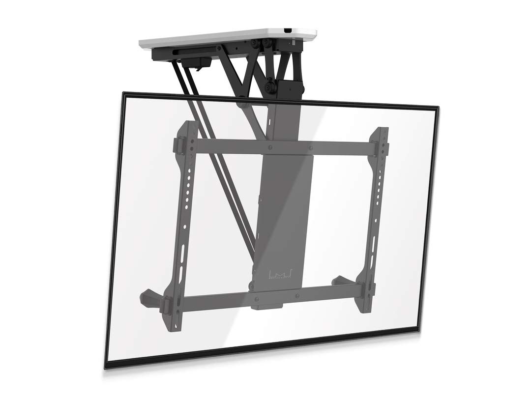 Multibrackets Motorized Ceiling Mount Large – Soporte de TV de Techo Motorizado con Mando RF – Compatible con Televisores 32” a 70” hasta 35 kg – VESA 200x100 a 600x400 – Motor Silencioso.
