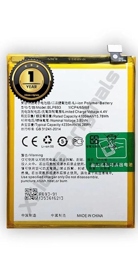 Image of BLP693 Battery for Realme 3 RMX1825 RMX1821 Battery with 1 Year Warranty***** (R97)