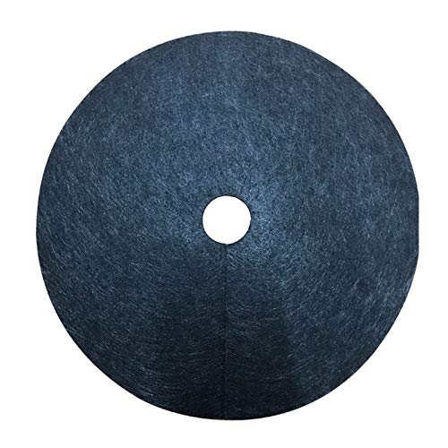 4Pcs Tree Weed Barrier Mat, 32 Inch Non-Woven Landscape Fabric Tree Ring Landscape for Indoor Outdoor Tree Edging Protection, 82cm