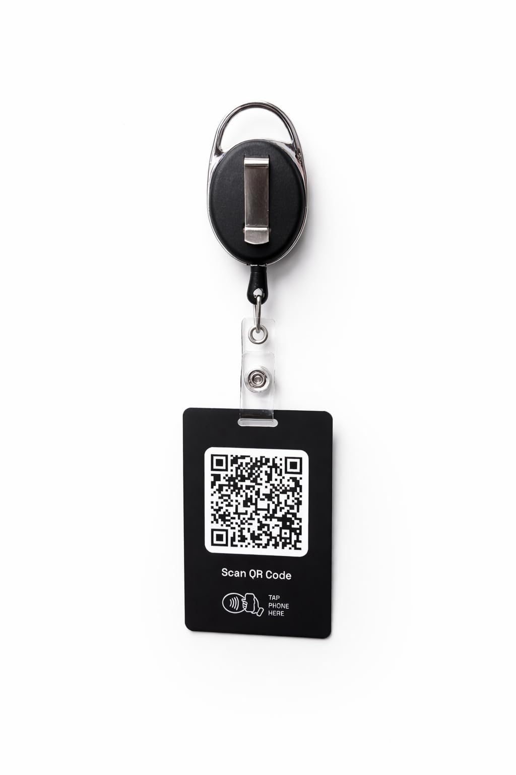Amazon.com: Zappycards Wearable NFC Review Card — Retractable
