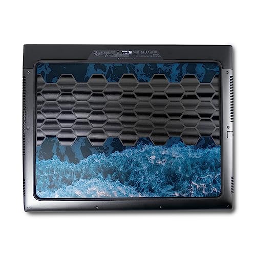 Image of MightySkins Skin Compatible with Alienware M18 R1 (2023) Full Wrap Kit - Ocean Waves | Protective, Durable, and Unique Vinyl Decal wrap Cover | Easy to Apply & Change Styles | Made in The USA