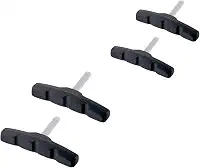 Kit 2 Pares De Sapata Freio Bike Dianteiro Traseiro V-brake Pinol 70mm Paco