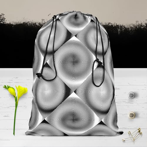 Image of ArtzFolio Spiral Movement | Reusable Sack Bag | Bag for Gym, Storage, Vegetable & Travel