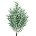 Vinyl Light Green Artificial Matai Bush for Accenting Florals and Displays