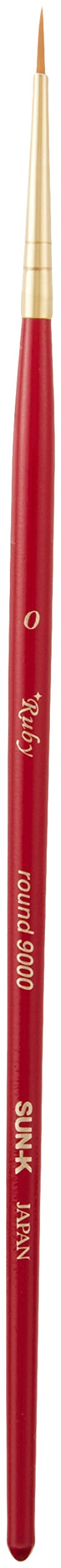 Brosse ronde en nylon STAR RUBY 9000 pour vos ateliers dessin